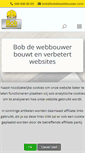 Mobile Screenshot of bobdewebbouwer.com